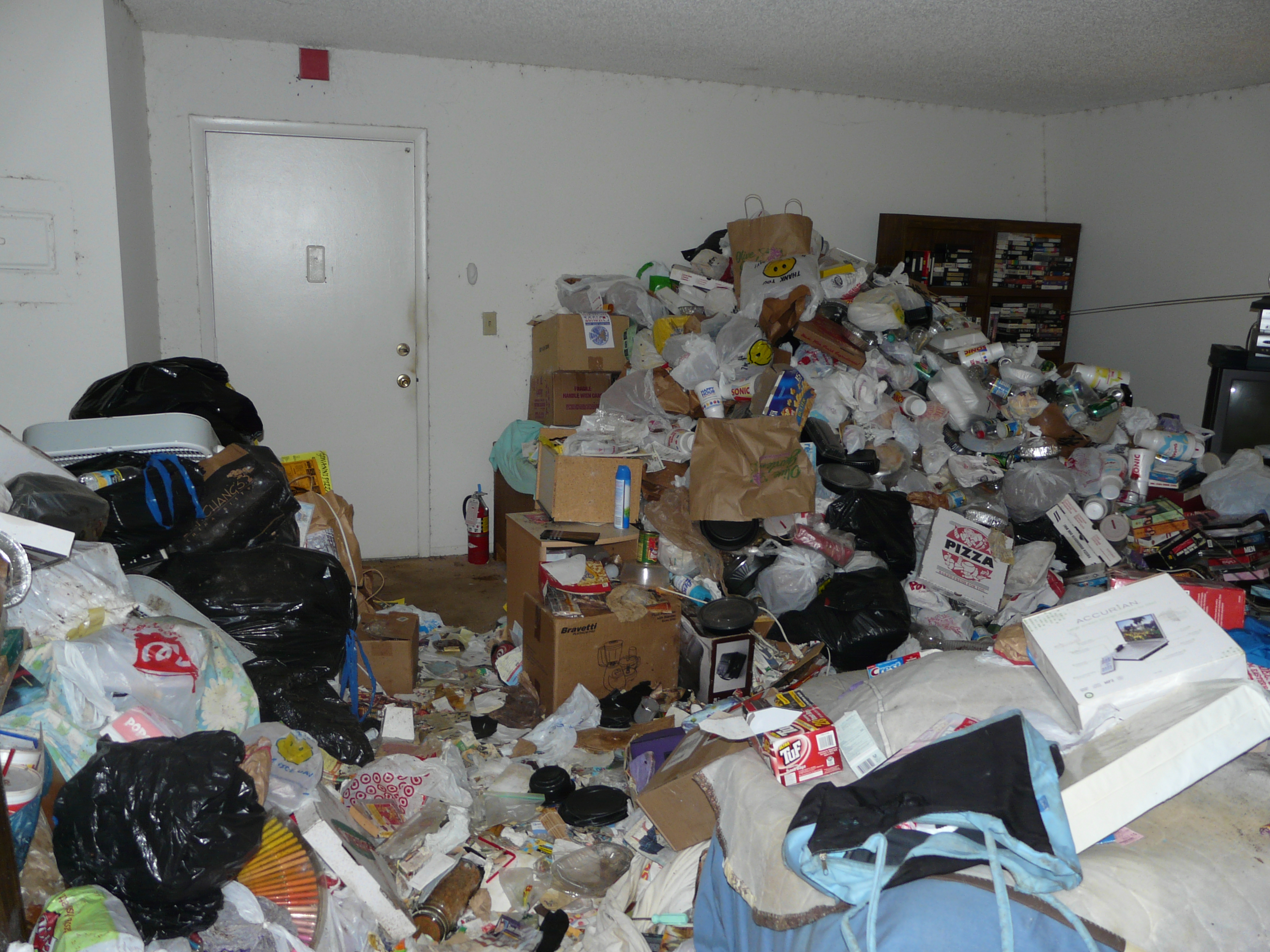 Unpleasant cleaning and clearance job in Leeds